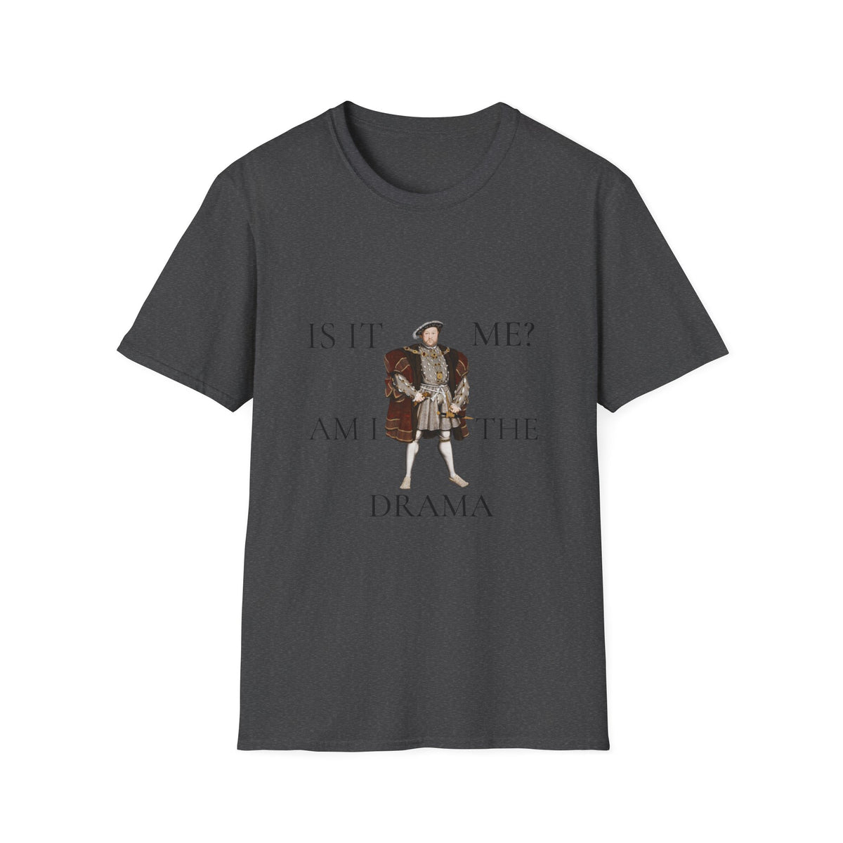 Is It Me? Am I The Drama T-Shirt — Funny Tudor King Graphic Tee